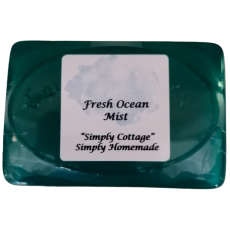 Handmade "Fresh Ocean Mist" Fragranced Glycerine Soap Bar
